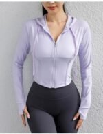 casual sports fitted hoodie