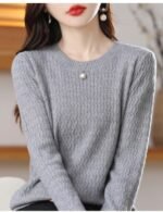 crewneck knitted sweater