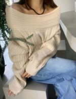 women's long sleeve sweater