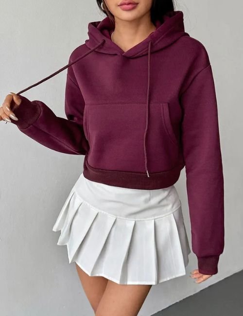 Comfy Women’s Pullover Fitted Hoodie comfy women’s pullover hoodie