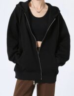 cozy oversized hoodie coat for women