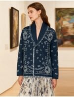 knitted cardigan sweater