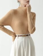 pullover mock neck sweater