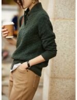 cashmere knitted sweater