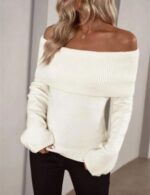 slim fit knitted sweater