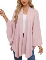 soft knitted poncho
