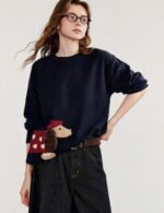 women knitted pullover sweater