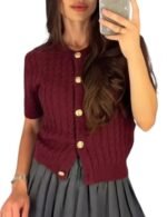 casual knitted sweater