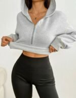 casual women's pullover hoodie