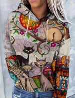 Women’s Hoodie with 3D Print