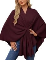 versatile knitted poncho