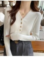 winter warm v neck sweater