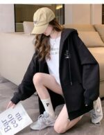 black oversized for women