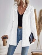 white designer hoodie for women