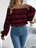 casual women’s knit sweater