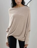 women's asymmetric sweater