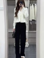 women’s long sleeve peplum cardigan sweater