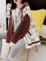 oversized women’s long sleeve hoodie