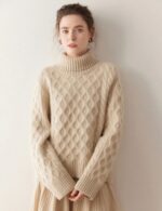 stylish warm pullover sweater