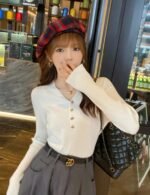 v neck pullover sweater