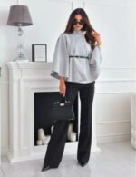 trendy poncho for women
