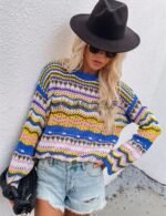 winter hollow out sweater