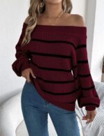 trendy knitted sweater for women
