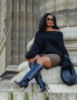 fall winter oversized knit sweater