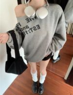casual oversized graphic tee