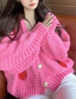 street style cardigan sweater