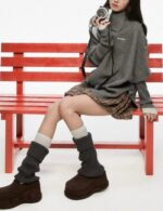 asymmetric turtleneck sweater for women