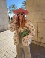 trendy casual fleece jacket for women