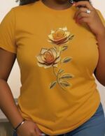 Everyday women’s flower print t-shirt