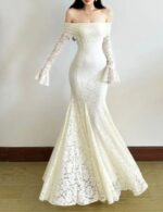 women’s white bachelorette party dress