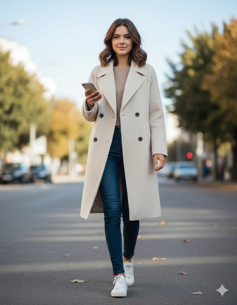 Explore the latest women’s overcoats at our store to see the modern winter styles.