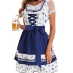 German dirndl dress for women, Traditional Bavarian dress, Beer Dirndl Dress for women, German Dirndl Dress