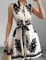 Casual Summer Sleeveless Mini Dress Women