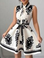 sleeveless mini dress women casual wear