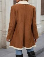 light brown overcoat for women
