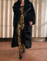 black long coat for women