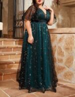 Long embroidered maxi dress