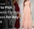 Find the Right Womens Formal Dresses in 5 Simple Steps