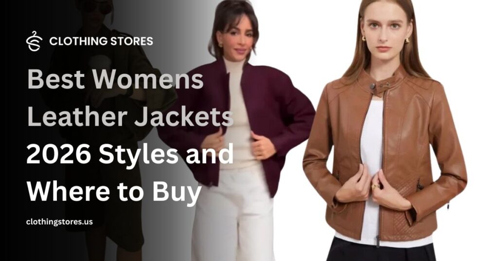 Best Womens Leather Jackets: 9 Stunning Styles to Try